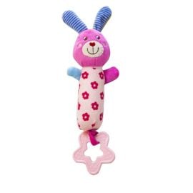 Moon - Soft Rattle Plush Toy With Squeaker Sounds And Teether Bunny -  MNBTRPK03 - Toysuae.com