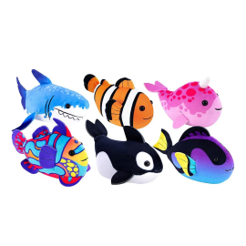 Zhu Zhu - Aquarium Fish CDU12 WOC - Assorted -  ALGT-Z1000 - Toysuae.com