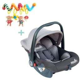 Moon - Bibo Infant Car Seat And Bear Spiral Activity Toy -  B-MNBP14 - Toysuae.com